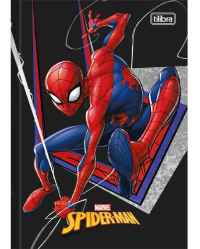 Imagem 4 de 6 de Caderno Brochura Homem Aranha 80 Folhas Tilibra 4 Unidades