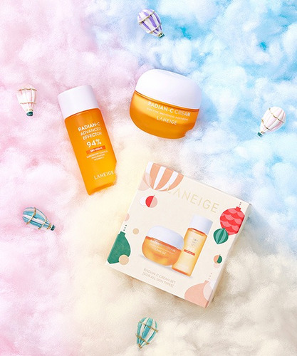 Laneige Radian-c Cream Set (versión Holiday 2022)