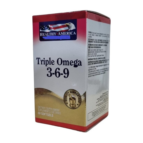 Triple Omega 3-6-9 Americana - Unidad a $900