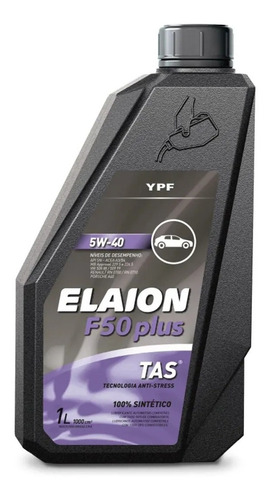 Aceite Elaion F50 Plus 5w-40 X 1 Litro