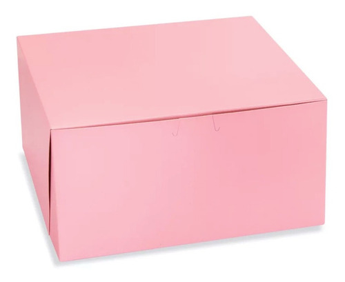 3 Cajas De Regalo Rosadas -18 X 18 X 11 Cm