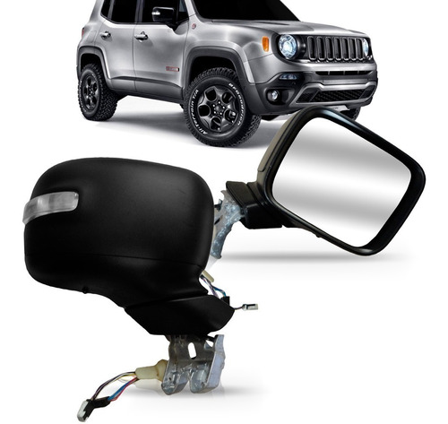 Retrovisor Jeep Renegade 2014 2015 2016 Retratil C/ Sensor