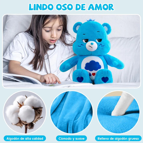 Peluche Little Bear 27 Cm, Juguete Para Bebés, Oso Arcoíris