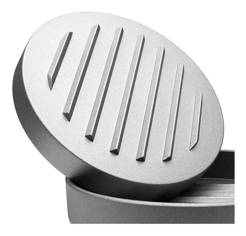 Molde Doble Para Hamburguesas Casera - Plancha Press Carne