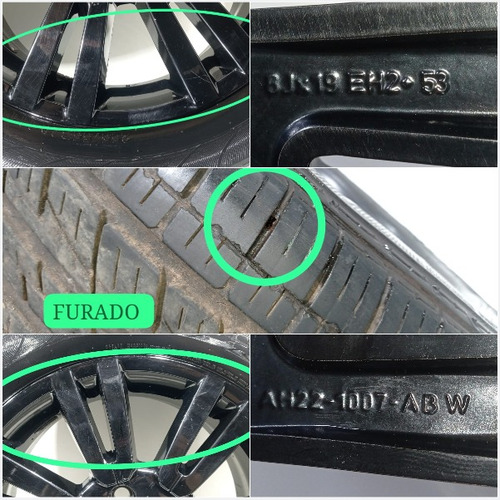 Roda Range Rover Discovery 4 2010/2014 255/55 R19 C/detalhe (Usado)