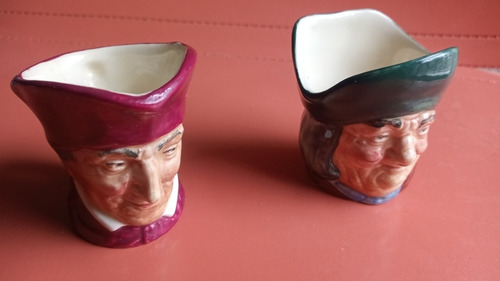  2 Jarritas Royal Doulton Cardenal Thomas Wolsey Y Toby Jugs