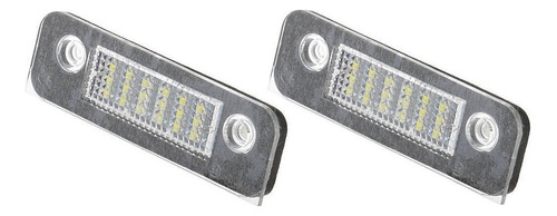 2pcs De18 Led Placa De Matrícula Lámparas Para Ford Fusion