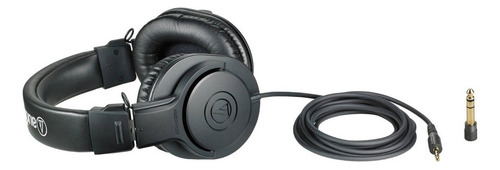 Auriculares Audio-technica M-series Ath-m20x Color Negro