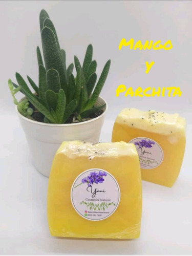 Jabon Natural Mango-parchita 130gr.