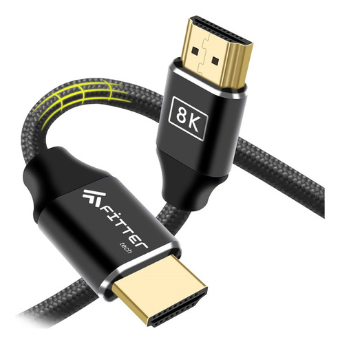Cabo Hdmi 8k Com 2 Metros 48gbps 144hz 3d Ready Fhb2 Fitter