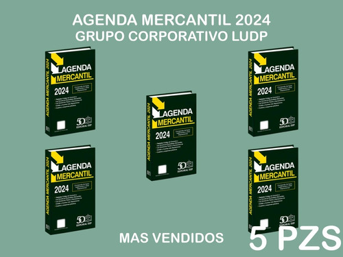 Agenda Mercantil 2024 (5 Piezas)