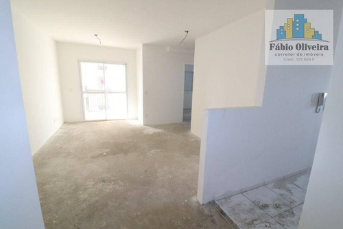 Imagem 1 de 26 de Apartamento Condomínio Club View Com 2 Dormitórios À Venda, 65 M² Por R$ 395.000 - Vila América - Santo André/sp - Ap1652