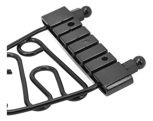 Cordal De Metal Con Forma De Trapecio Para Guitarra, 6 Cuerd