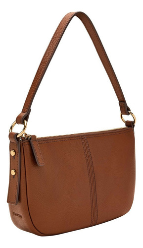 Bandolera De Mujer Fossil Zb11097200 Jolie De Piel Café