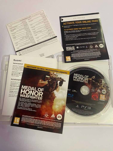 Jogo Ps3 Medal Of Honor Warfighter Europeu (Usado)