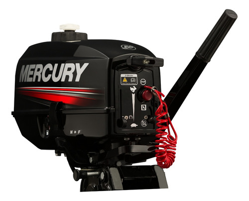Motor De Popa Mercury 3.3hp Leia Anuncio - Pronta Entrega