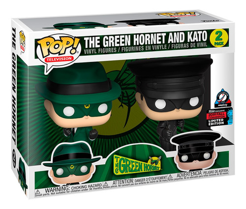 Funko Pop - El Avispon Verde Y Kato (2 Pack) Nycc 2019