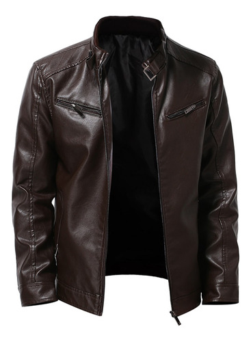 Chamarra De Forro Polar S Coat Leather Plus Para Hombre, Cha