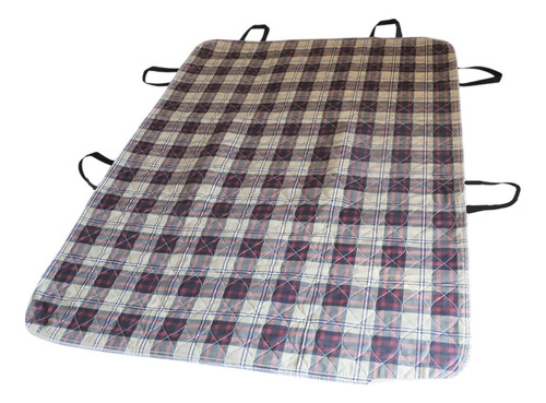 Colchoneta De Posicionamiento Con Asas Plaid Caki 90x150cm