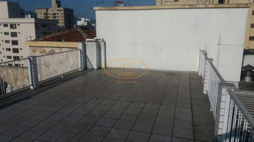 Cobertura Duplex Com 4 Dormitório(s) Localizado(a) No Bairro Ponta Da Praia Em Santos / Santos - 5746