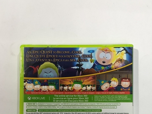 South Park The Stick Of Truth Xbox 360 (Usado)