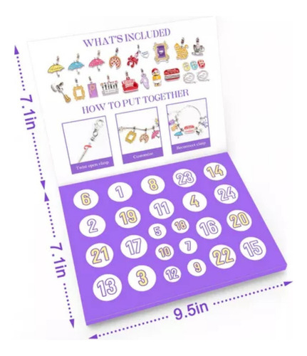 & Calendario De Adviento De Amigos 2024, Pulsera Diy