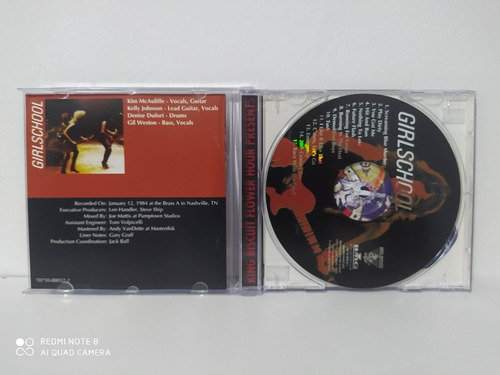 Girlschool - King Biscuit Live Concert 1984 (Usado)