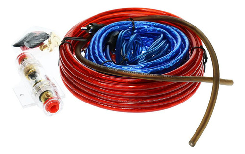 Kit De Cables De Cableado Para Subwoofer De Audio Estéreo Pa