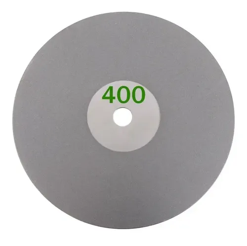 Disco De Pulido Diamante Gris 60 (granulado) - Para Baldosas, Mármol, Granito Y Gres Porcelánico, 2.0 Francia