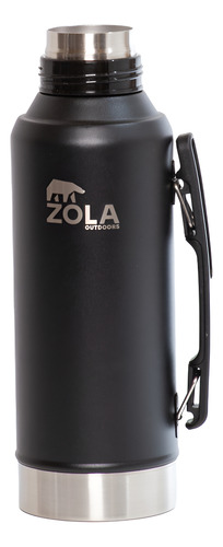Termo Mate Edition 1.2 Litros Pico Cebador Zola Acero Inox