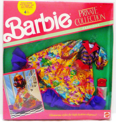 Barbie Private Collection 1990 Fashion Set Outfit Completo