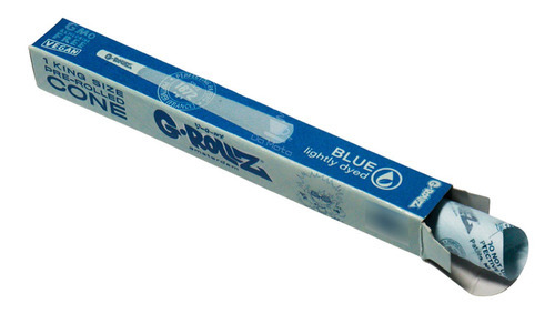 Caixa De Cone G-rollz Banksy's Graffiti Blue King Size