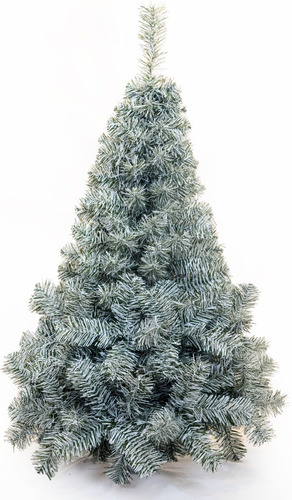 Árbol De Navidad Premium 1,30 Mts Pie Metálico Blackfriday Color Nevado