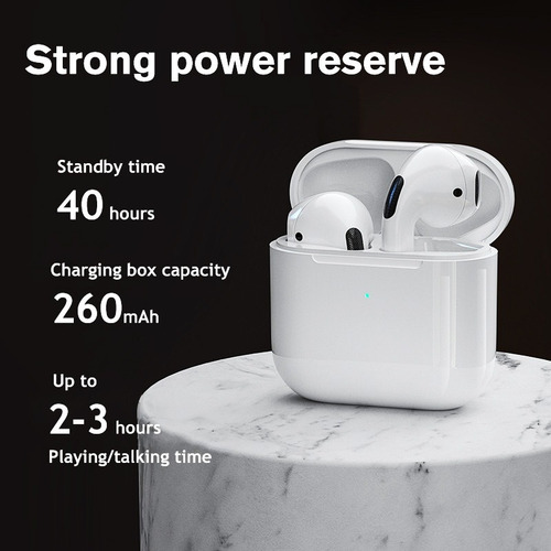 Auriculares Inalámbricos Con Bluetooth Earphone Pro 4 Tws St