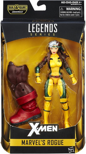 Rogue X-men Baf Juggernaut Marvel Legends (Reacondicionado)