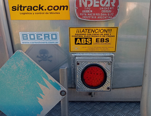 Semirremolque Tanque Cisterna Aluminio Indecar No Danes Heil