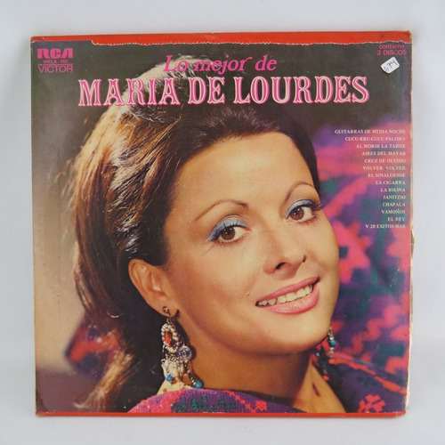 D574 Maria De Lourdes -- Lo Mejor De Maria De Lourdes Lp