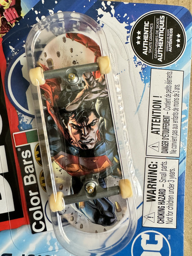 Tech Deck Patineta Skateboard - Dc Superheroes Target Excl Azul Superman