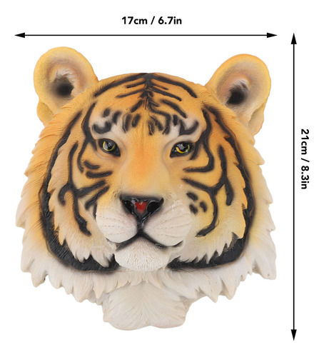 Estatuas De Cabezas De Animales Con Simulación 3d Para Decor