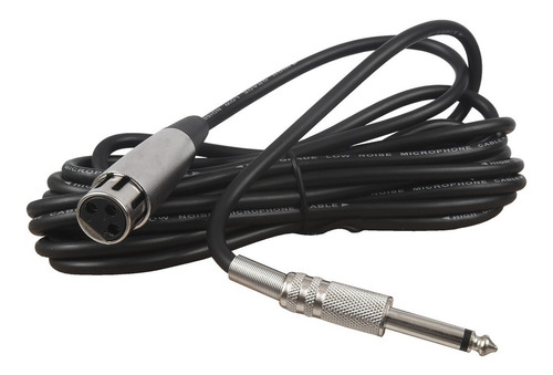 Amw Dm1 Microfone Dinâmico Fio Cardioide Em Metal . Kit 5x ! Cor Preto