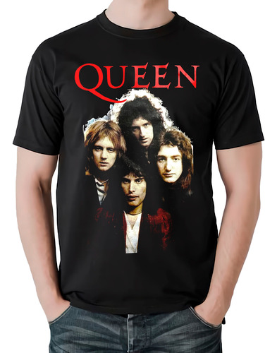 Camiseta Queen Banda Rock Freddie Mercury