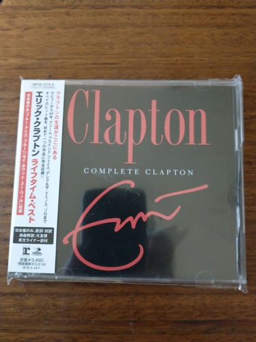 Eric Clapton - Complete Clapton - 2007 Reprise Japón - 2 Cds