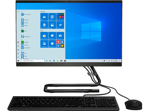 Computadora Lenovo Aio 21.5 Fhd Core I3-9100t 4gb 1tb Msi