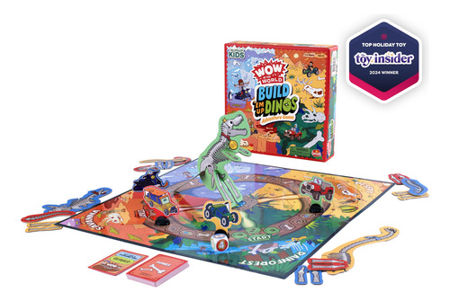 Juego De Aventuras Goliath Wow In The World Build 'em Up Din