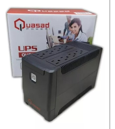 Ups Quasad De 500va Y 250w 8 Tomas 4 Res Y 4 Pro W-avr I-342