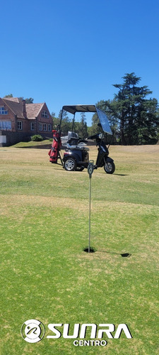 Imagen 17 de 25 de Triciclo Eléctrico - Golf Con Techo Y Soporte Para Bolsa / G