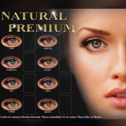 Pupilentes, Marca Nadia , Modelo Premium Y Colors 