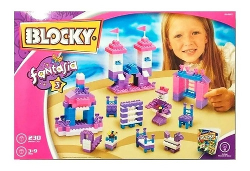 Blocky Bloques Ladrillos Para Armar Nena Blocky Fantasia 3