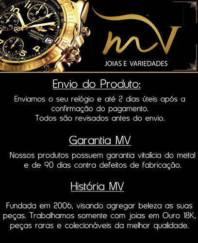 Relogio Mido Multifort Automático Folheado Ouro 18k J23080