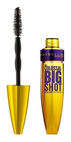 Imagen 2 de 2 de Máscara de pestañas Maybelline Volum' Express the Colossal Big Shot 9.7ml color brownish black
